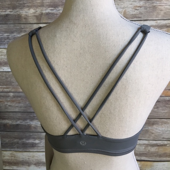 lululemon athletica Other - NWT LEAD LULULEMON FREE TO BE BRA WITH PADS GREY